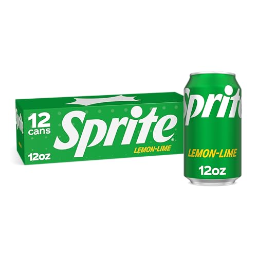 Sprite 12 fl oz, 12 Pack - Refreshing Lemon-Lime Flavor, Perfect for Parties and Picnics - Great Taste, No Fillers