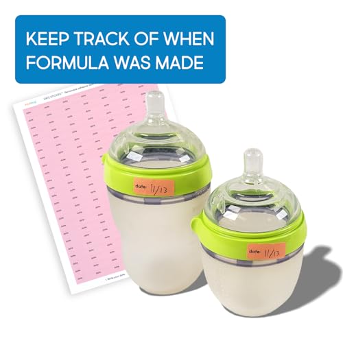 InchBug Date Stickies - Adhesive (Mellow Yellow) for Food Lovers at Picnics and Outdoor Events